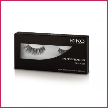 Kiko Milano False Eye Lashes with Synthetic Fiber gives Volume & Length, Easy-to-Use & Re-Usable, Adds intensity with Natural Appearance