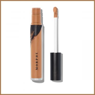 Morphe Fluidity Full Coverage Concealer, Covers Imperfections for 16hrs, Sweatproof, Transfer & Water-Resistant