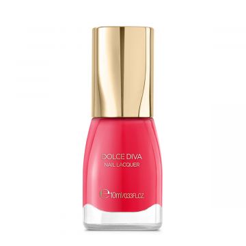 Kiko Milano Dolce Diva Nail Lacquer, Intense Finish, Colour Payoff, Easy to Apply, Orange Blossom Fragrance, Sparkling Shades