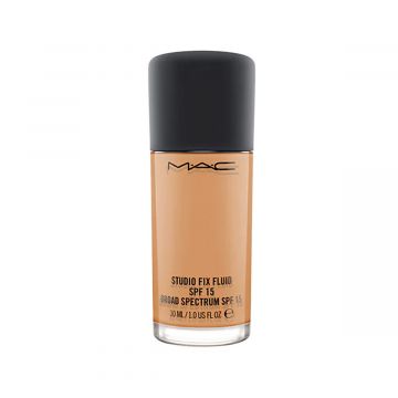 Mac Studio Fix Liquid Foundation, 24hr Stay, Light Weight, Oil-Free & Sweat-Resistant with SPF 15