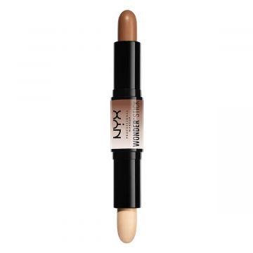 NYX Dual-Ended Contour Stick, Highly-pigmented, Creamy, Blend-able, 12hr Stay