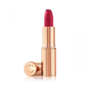 Charlotte Tilbury Matte Revolution Lipstick Award-Winner, 10hr Long Lasting Wear, Modern Matte Finish, Cashmere Cream Texture, Soft Feel, Buildable & Luminous Look - 3.5g