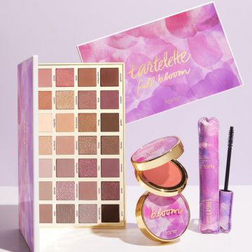 Tarte Tartelette™ Full Bloom Amazonian Clay Palette, Limited Edition with 28 NEW Rosy, Plum & Bronze Neutrals Eyeshadows