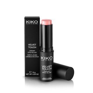 Kiko Milano Velvet Touch Creamy Stick Blush, Blends Easily, Radiant Finish & High Color Payoff | Shade: 05 Camelia Red - 10g