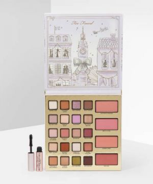 Too Faced Christmas In London, Limited Edition Makeup Collection, 1 Eye & Face Palette with Travel Size Mascara
