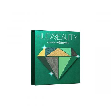 Huda Beauty Obsessions Eyeshadow Palette, Nine Highly Pigmented, Mattes/Striking Shimmers, Smooth and Blendable