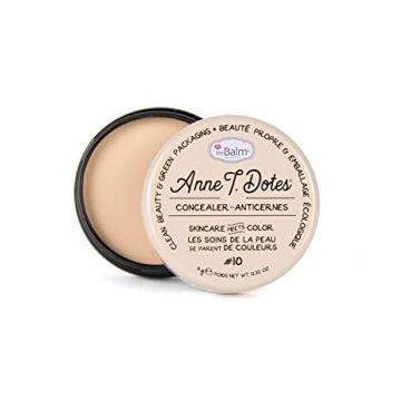 The Balm Anne T. Dotes Time Balm, Long-Lasting Concealer, High in Antioxidants, Creamy Finish, Formulated in Organic Jojoba/Sunflower Oils with Clean Ingredients & Recyclable Packaging