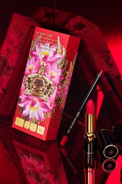 PAT McGRATH Limited Edition Crimson Couture Lip Kit (MatteTrance™ Lipstick & PermaGel Ultra Lip Pencil)