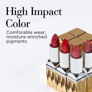 Elizabeth Arden Limited Edition Beautiful Colour Moisturizing Lipstick, Lush luxurious Lipstick, Stay up-to 12hrs, Plumping Agent Volulip™️, Plumping Agent, Shea Butter for Moisture