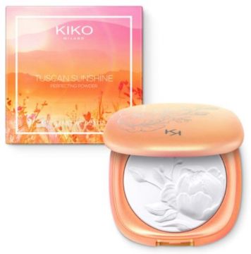 Kiko Tuscan Sunshine Perfecting Powder, Transparent, Fixing & illuminating Powder