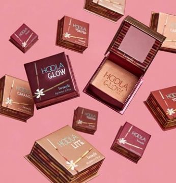 Benefit Hoola Glow Shimmer Bronzer, Limited-Edition, Modern, Sunkissed Glow for Face