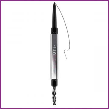 Huda Beauty #BombBrows Microshade Brow Pencil to Define-Shape-Fill Brows, Water & Transfer Proof, 24hr Stay