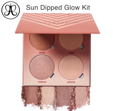 Anastasia Beverly Hills Sun Dipped Glow Kit® Powder Highlighter Glow Kit with 4 Metallic Warm Hues