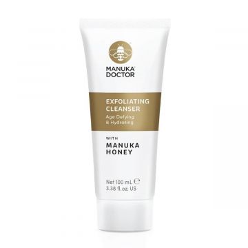 Manuka Doctor Skincare Exfoliating Cleanser, Purifies Skin, Remove Sweat & Makeup, Glowing Complexion - 100 ml