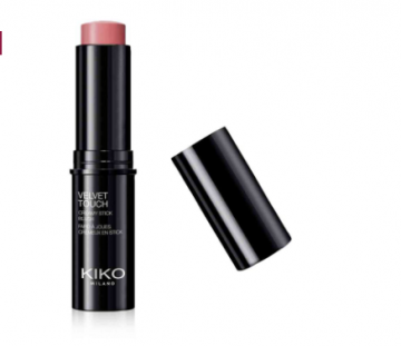Kiko Milano Velvet Touch Creamy Stick Blush, Blends Easily, Radiant Finish & High Color Payoff | Shade: 08 Rose Mauve - 10g