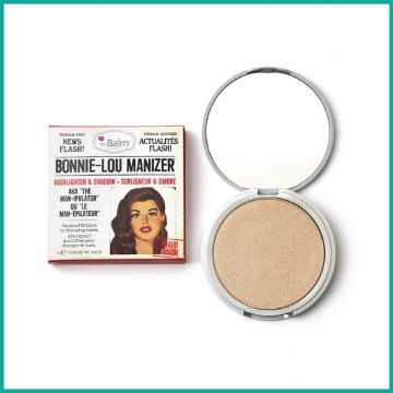 The Balm BONNIE-LOU MANIZER® Highlighter & Shadow for Face with Mirror - 0.32 oz