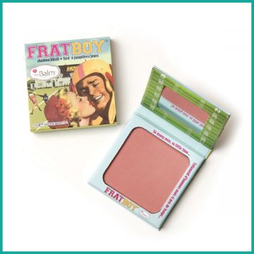 The Balm FRATBOY® Shadow/Blush, Natural Rosy Glow, Even & Smooth Texture, Talc Free, Buildable - 8.5g